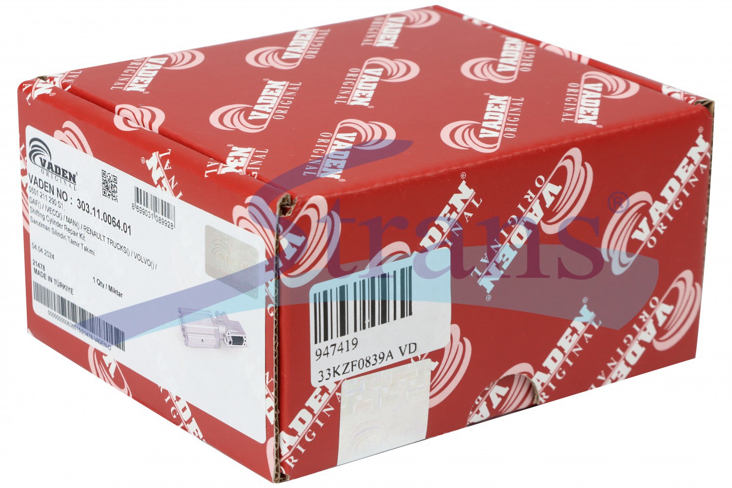 Ремкомплект Клапана Управління Кпп Zf 16S1821-16S2521 30311006401